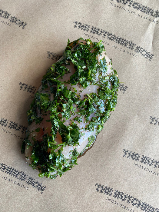 FRESH HERB AND GARLIC CHICKEN BREAST