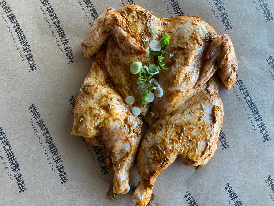 FLAT CHICKEN - JERK STYLE